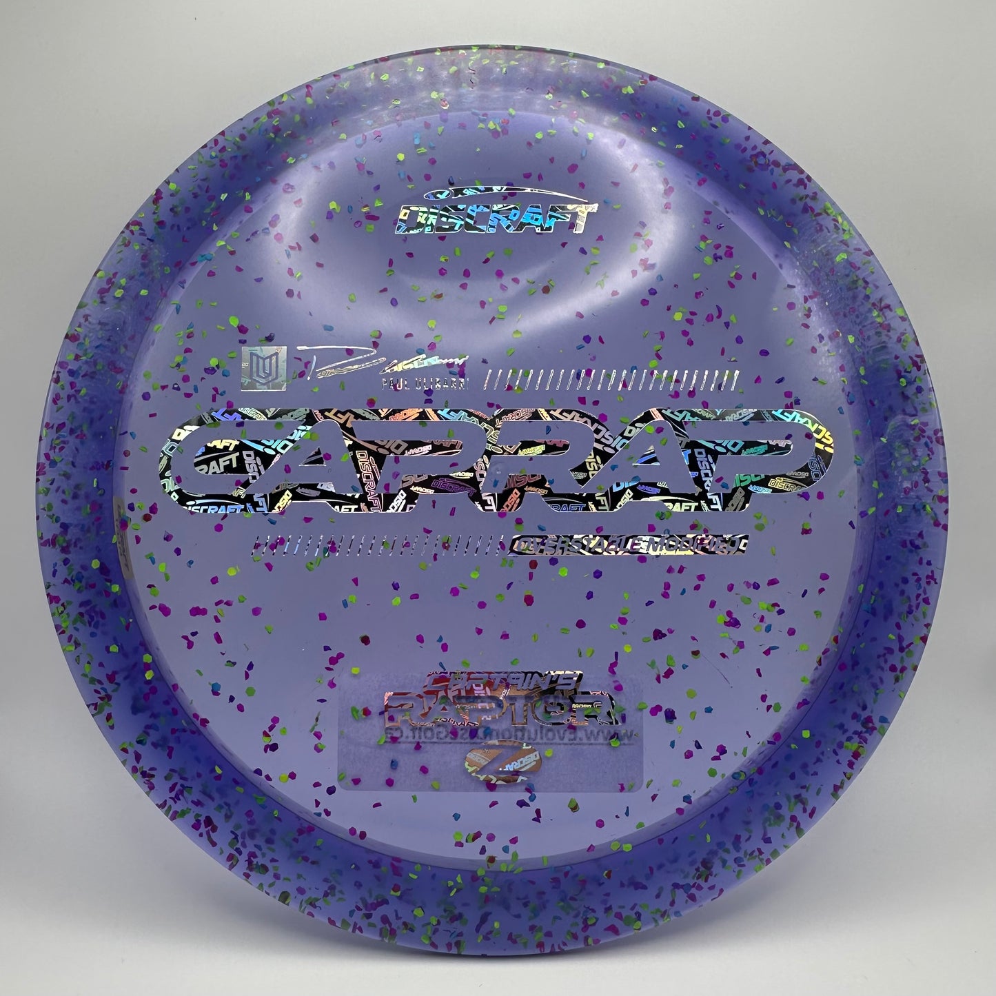 Discraft - Captain’s Raptor (Z-Confetti) 2026 Paul Ulibarri Limited Edition