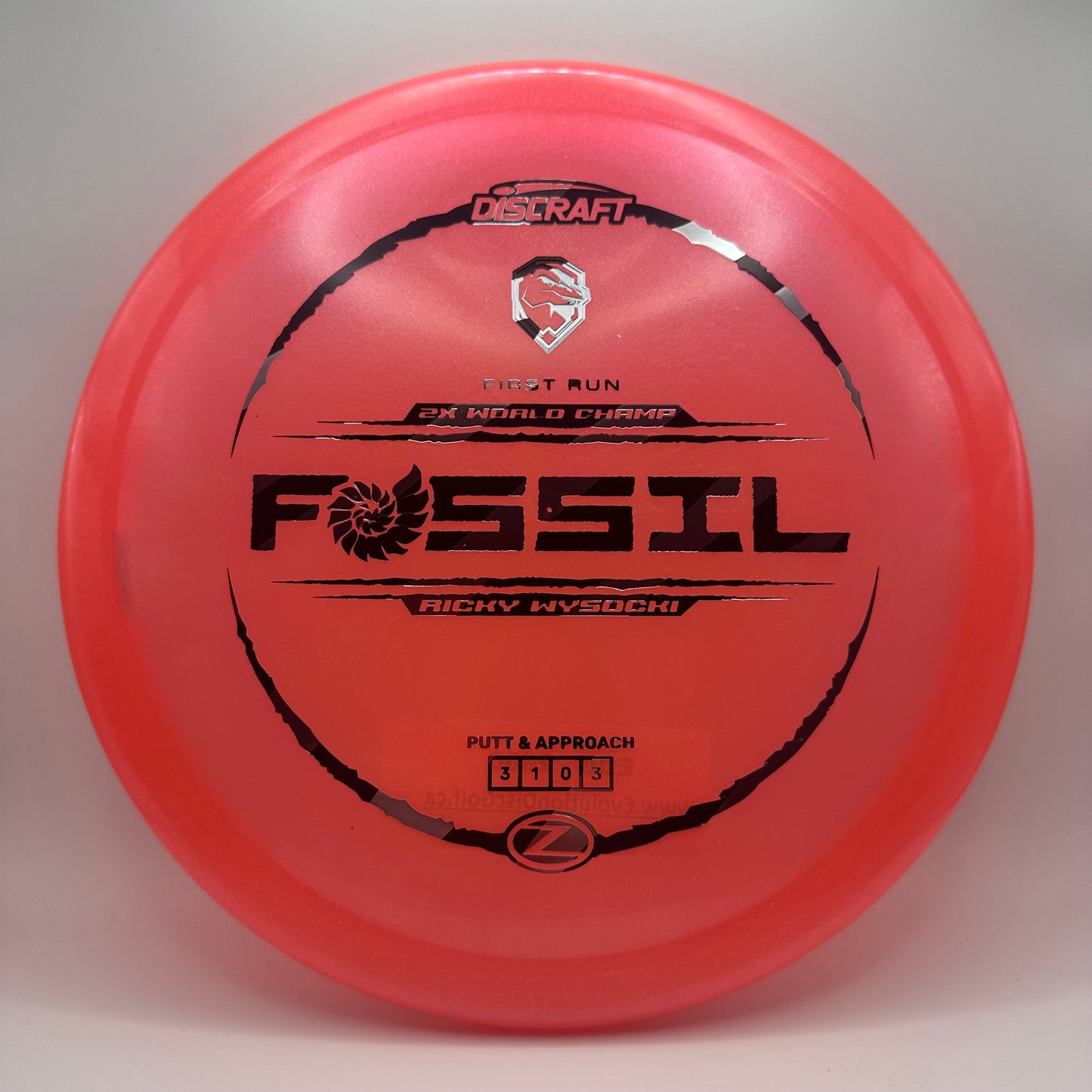 Discraft - Fossil (Z-Colourshift) First Run Ricky Wysocki Line
