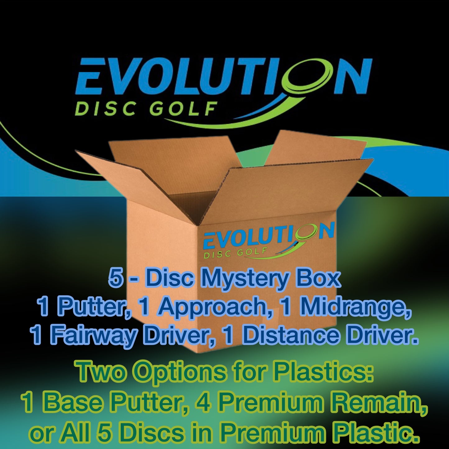 *PREMIUM 5-Disc Mystery Box* - (Two options)