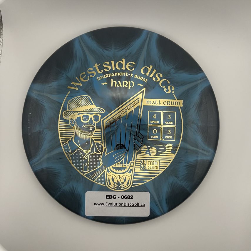 Westside Discs - Harp (Matt Orum 2023 - Tournament-X Burst)