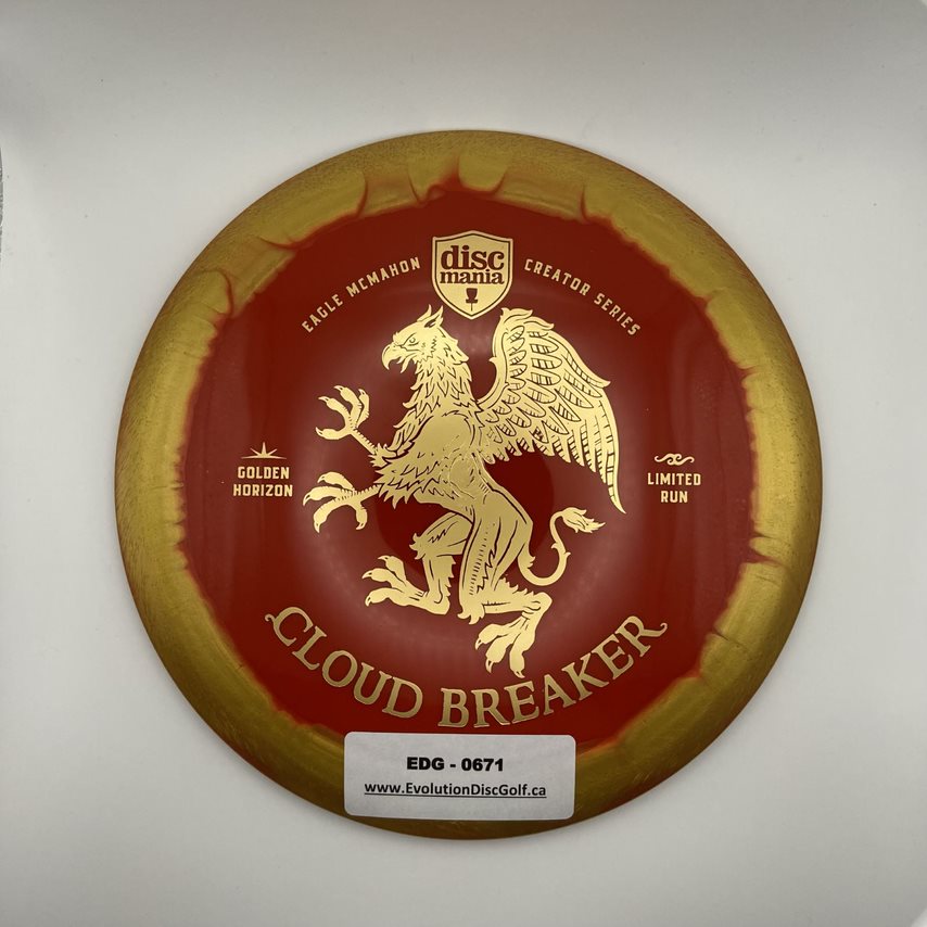 Discmania - Cloud Breaker (Golden Horizon - Eagle McMahon Creator Series)