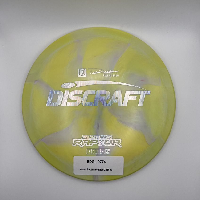 Discraft - Captain's Raptor (ESP) Paul Ulibarri