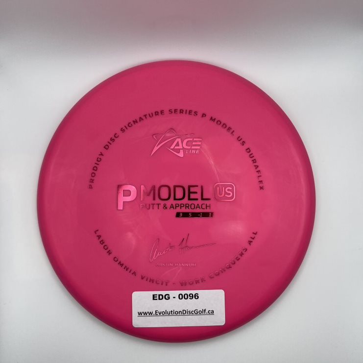 Prodigy - ACE Line P Model US Putt & Approach Disc - Austin Hannum 2022 Signature Series Duraflex