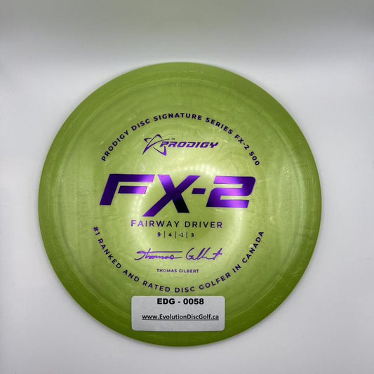 Prodigy - FX-2 Fairway Driver - Thomas Gilbert 2022 Signature Series 500