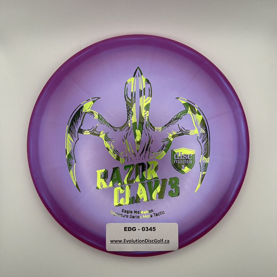Discmania - Razor Claw 3 - Eagle McMahon Signature Series Meta Tactic