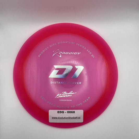 Prodigy - D1 Distance Driver - Gannon Buhr 2022 Signature Series 400