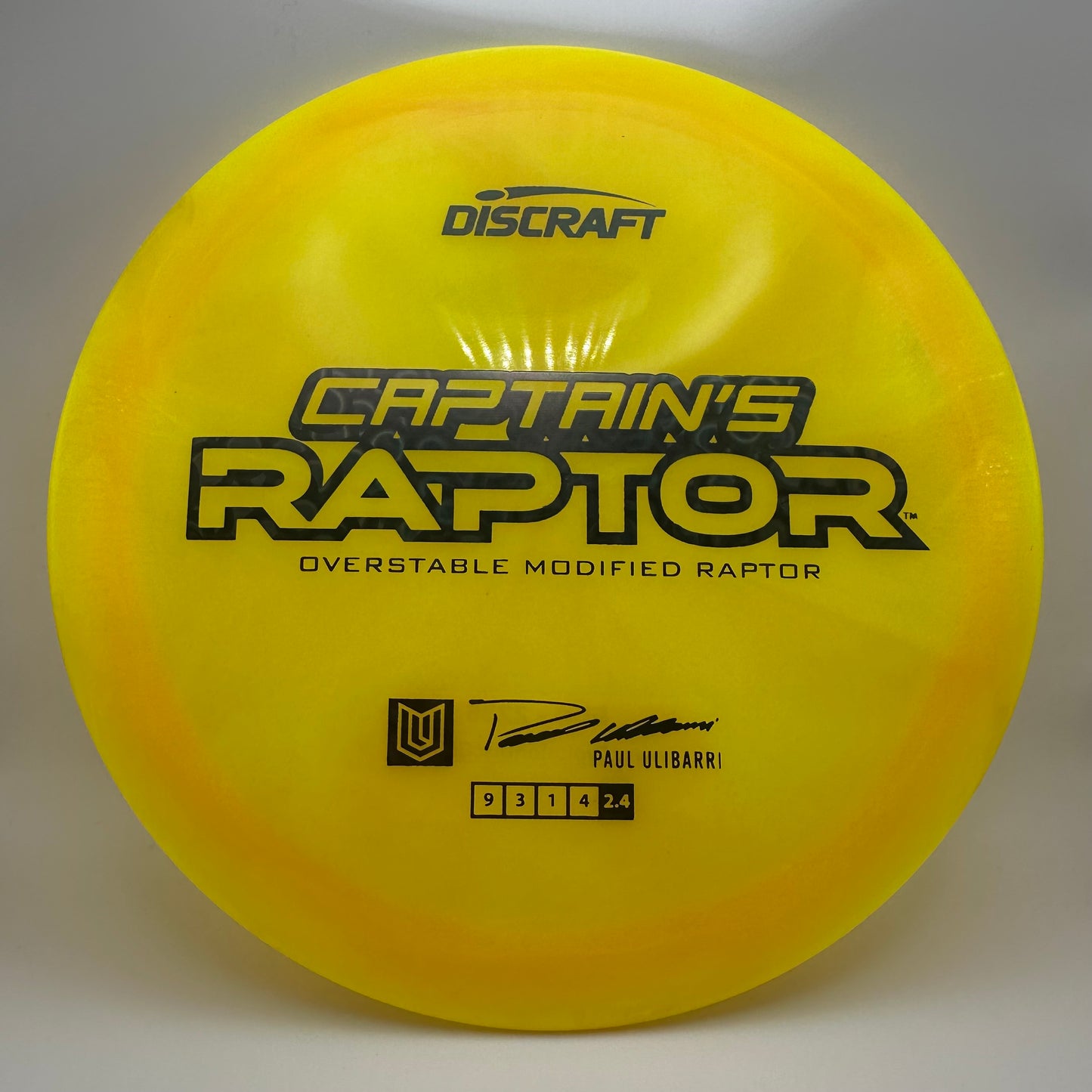 Discraft - Captain’s Raptor (Z-Swirl) 2025 Paul Ulibarri Tour Series