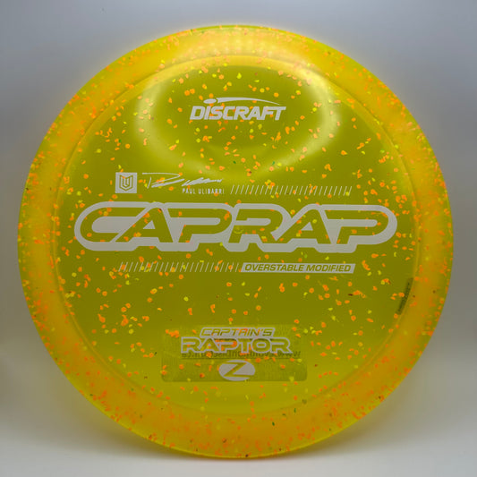 Discraft - Captain’s Raptor (Z-Confetti) 2026 Paul Ulibarri Limited Edition
