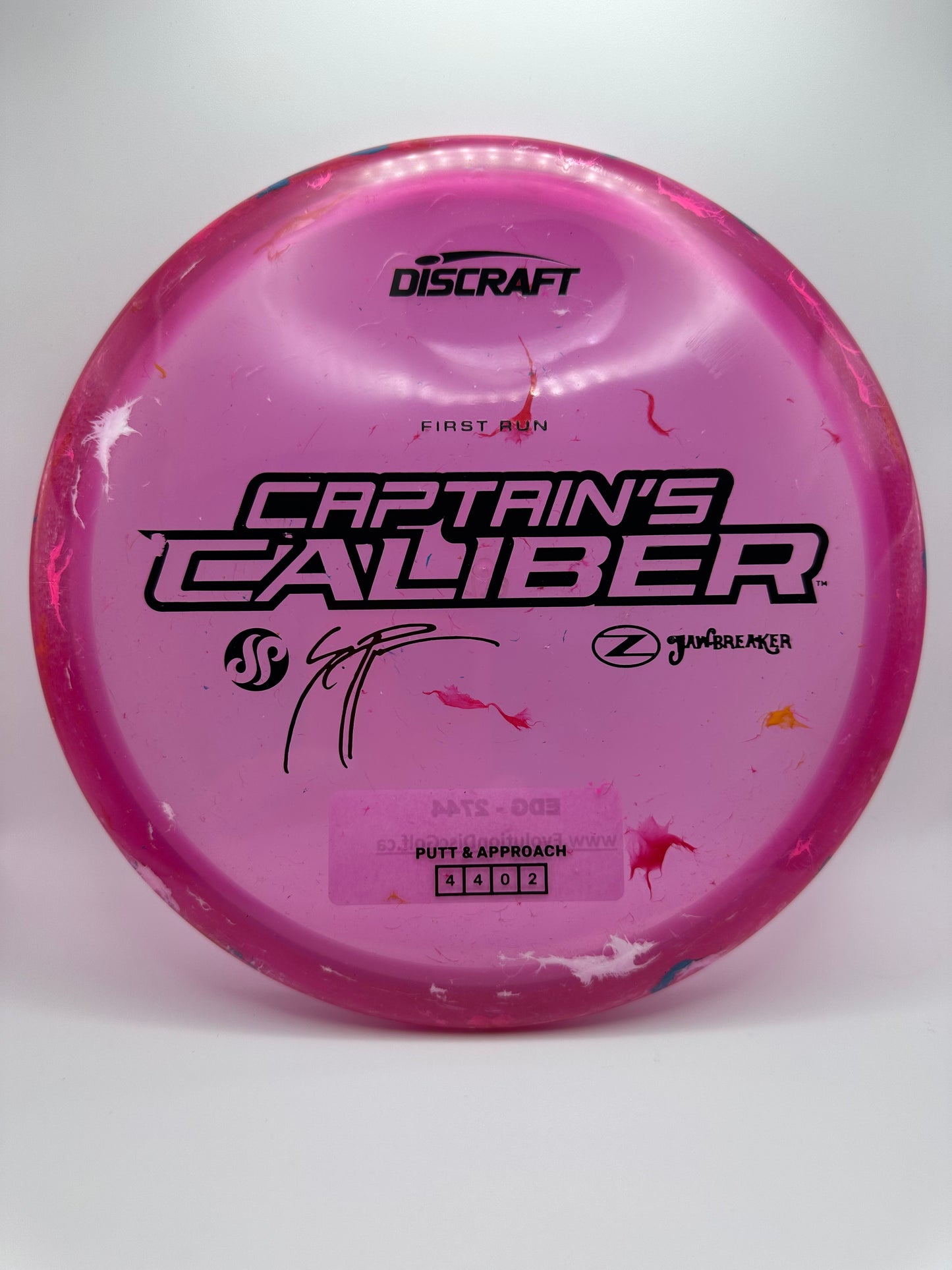 Discraft - Captain’s Caliber (Z-Jawbreaker) First Run Seppo Paju