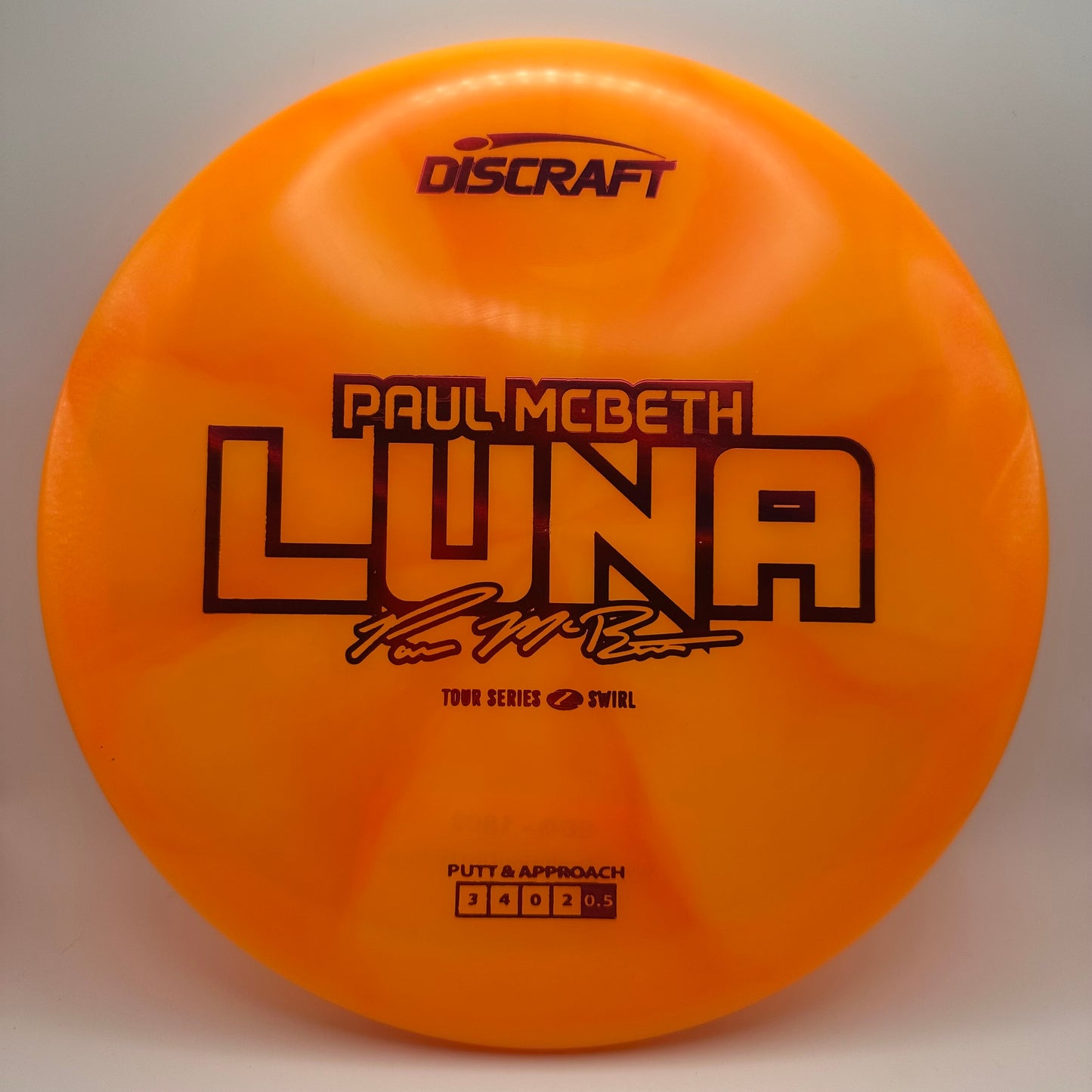 Discraft - Luna (Z-Swirl) Paul McBeth 2025 Tour Series