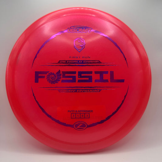 Discraft - Fossil (Z-Colourshift) First Run Ricky Wysocki Line