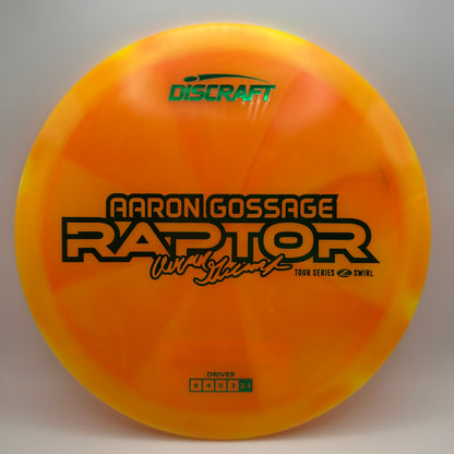 Discraft - Raptor (Z-Swirl) Aaron Gossage 2025 Tour Series