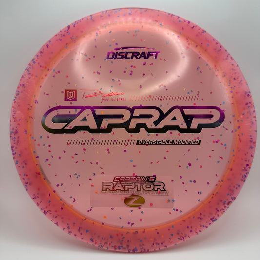 Discraft - Captain’s Raptor (Z-Confetti) 2026 Paul Ulibarri Limited Edition