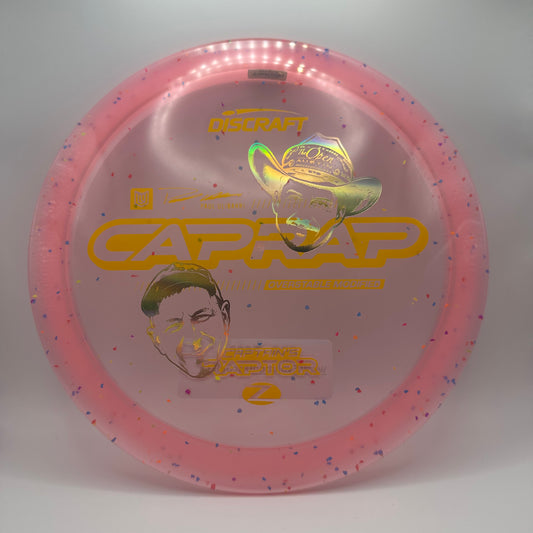 Discraft - Captain’s Raptor (Z-Confetti) 2026 Paul Ulibarri Limited Edition / Open Austin SE