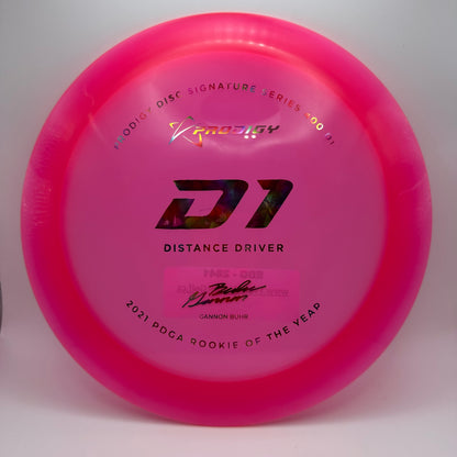 Prodigy - D1 (400 Plastic) Gannon Buhr 2022 Signature Series