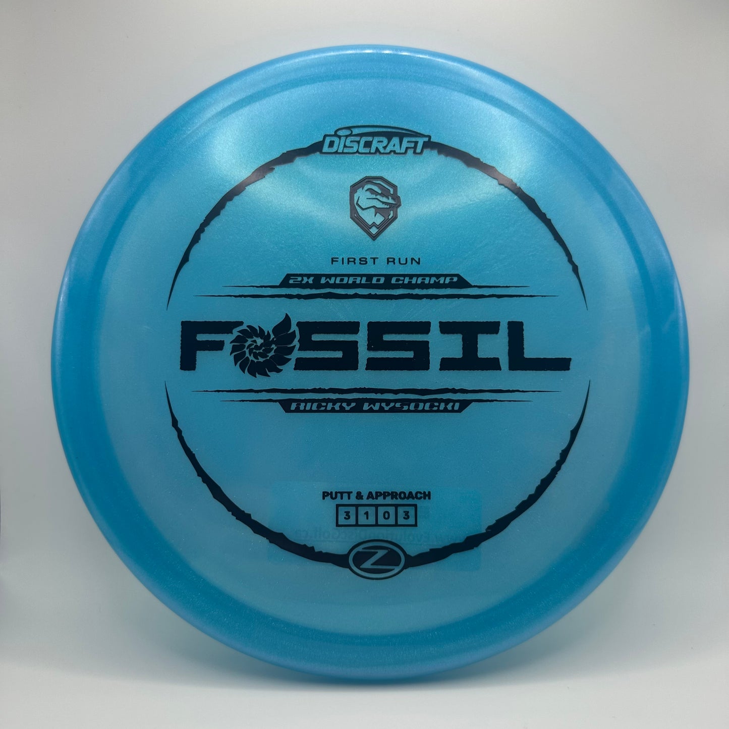 Discraft - Fossil (Z-Colourshift) First Run Ricky Wysocki Line