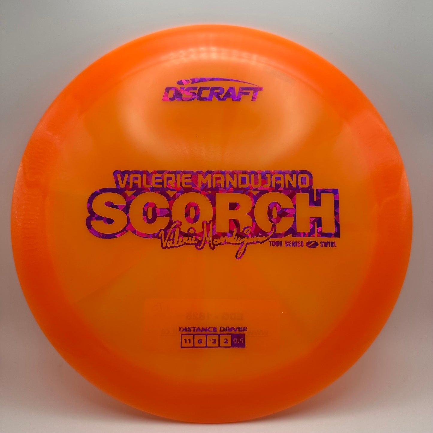 Discraft - Scorch (Z-Swirl) Valerie Mandujano 2025 Tour Series