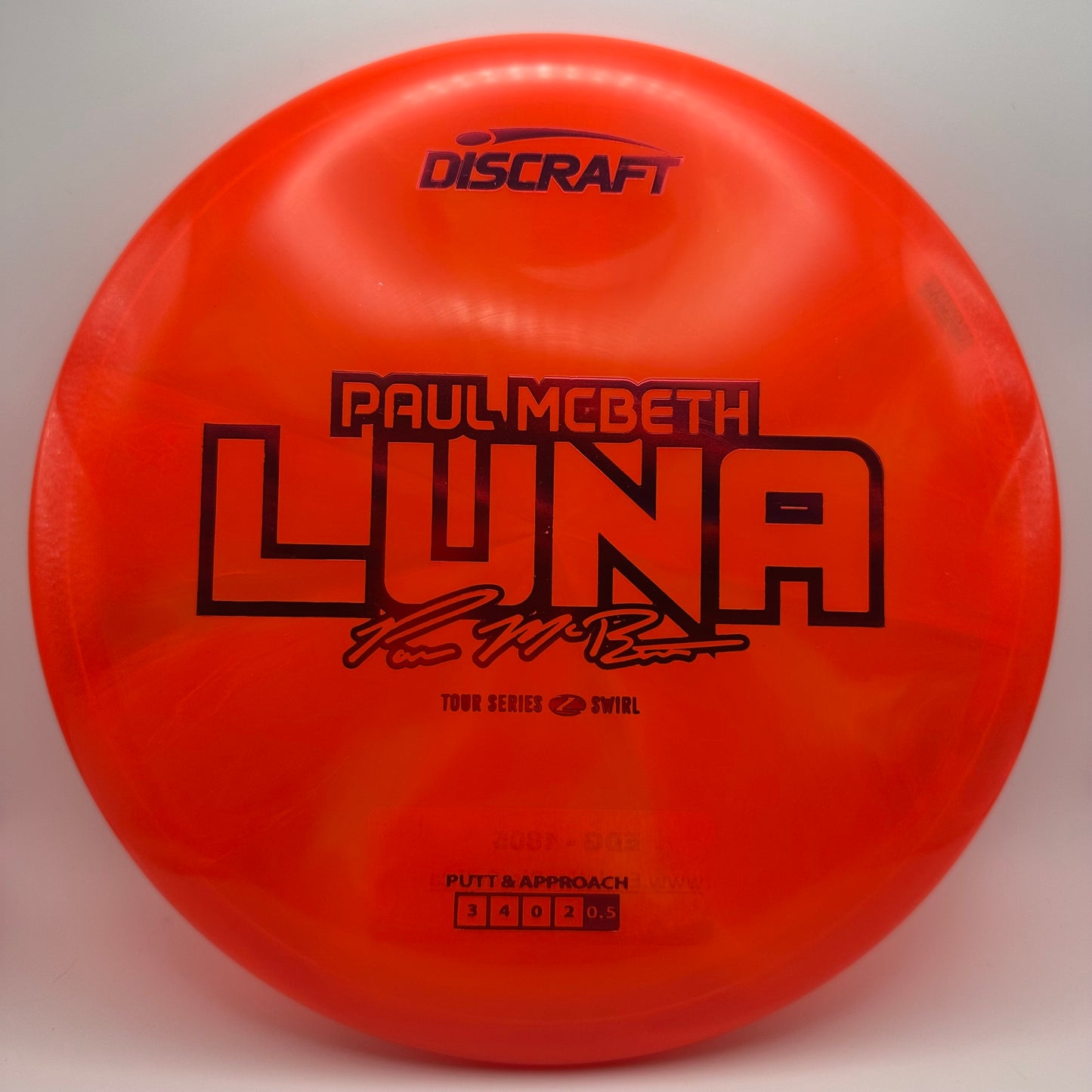 Discraft - Luna (Z-Swirl) Paul McBeth 2025 Tour Series