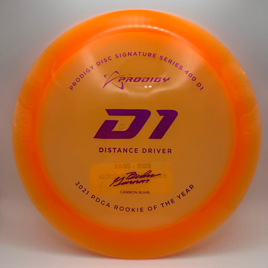 Prodigy - D1 (400 Plastic) Gannon Buhr 2022 Signature Series