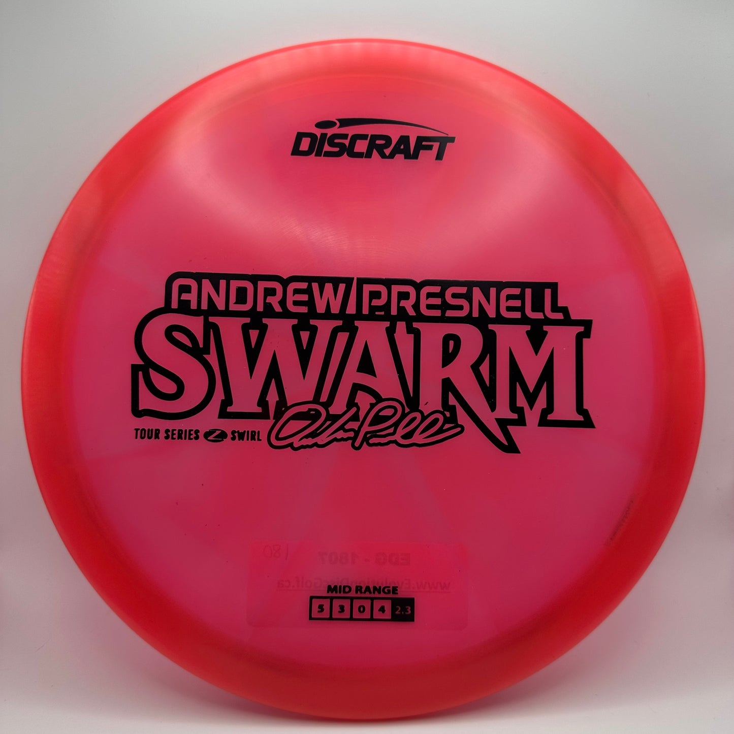 Discraft - Swarm (Z-Swirl) Andrew Presnell 2025 Tour Series