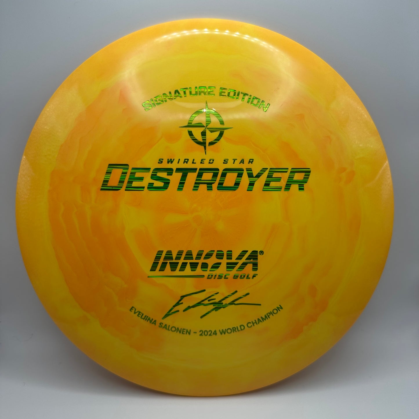 Innova - Destroyer (Swirled Star) Eveliina Salonen 2024 World Champion Signature Edition