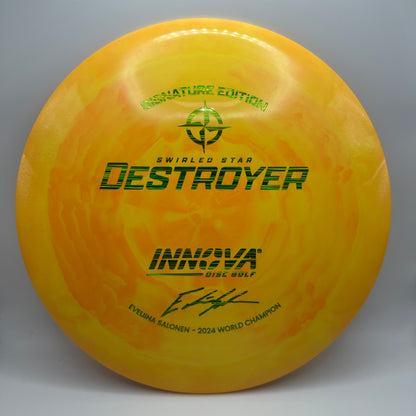 Innova - Destroyer (Swirled Star) Eveliina Salonen 2024 World Champion Signature Edition