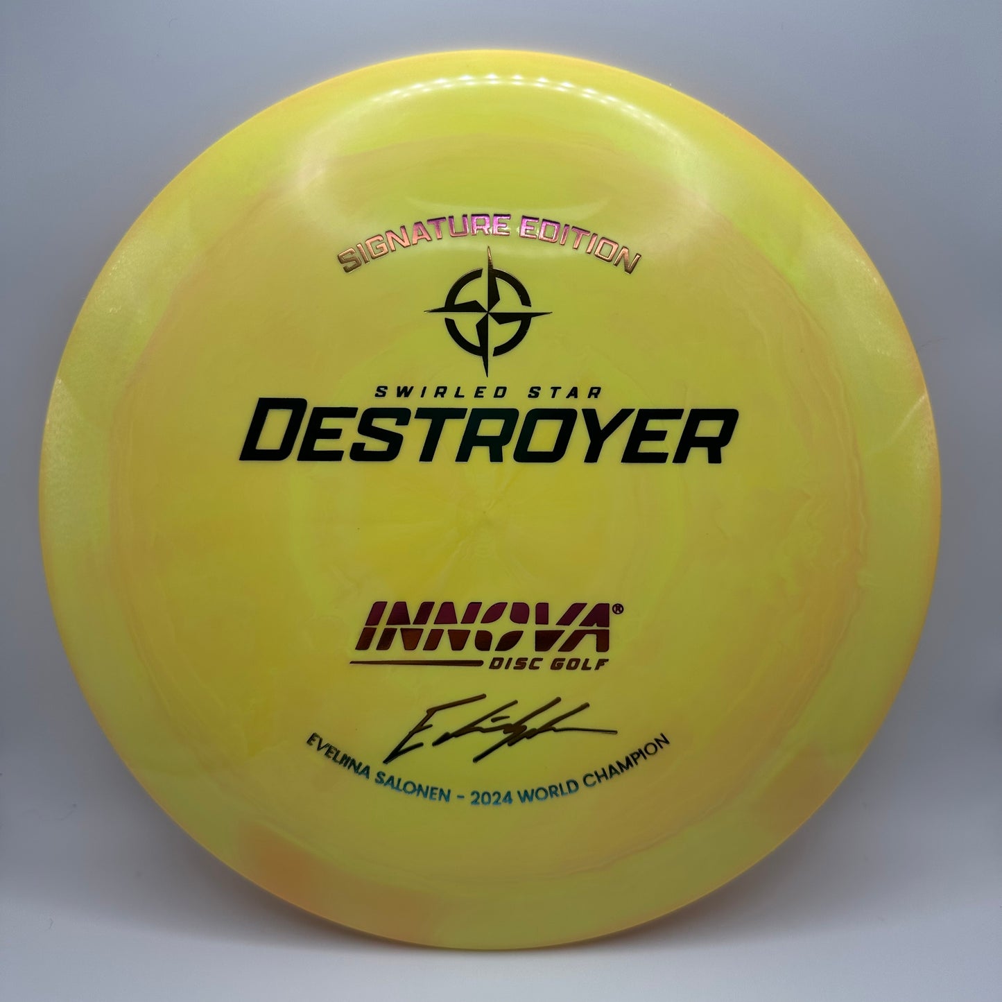 Innova - Destroyer (Swirled Star) Eveliina Salonen 2024 World Champion Signature Edition