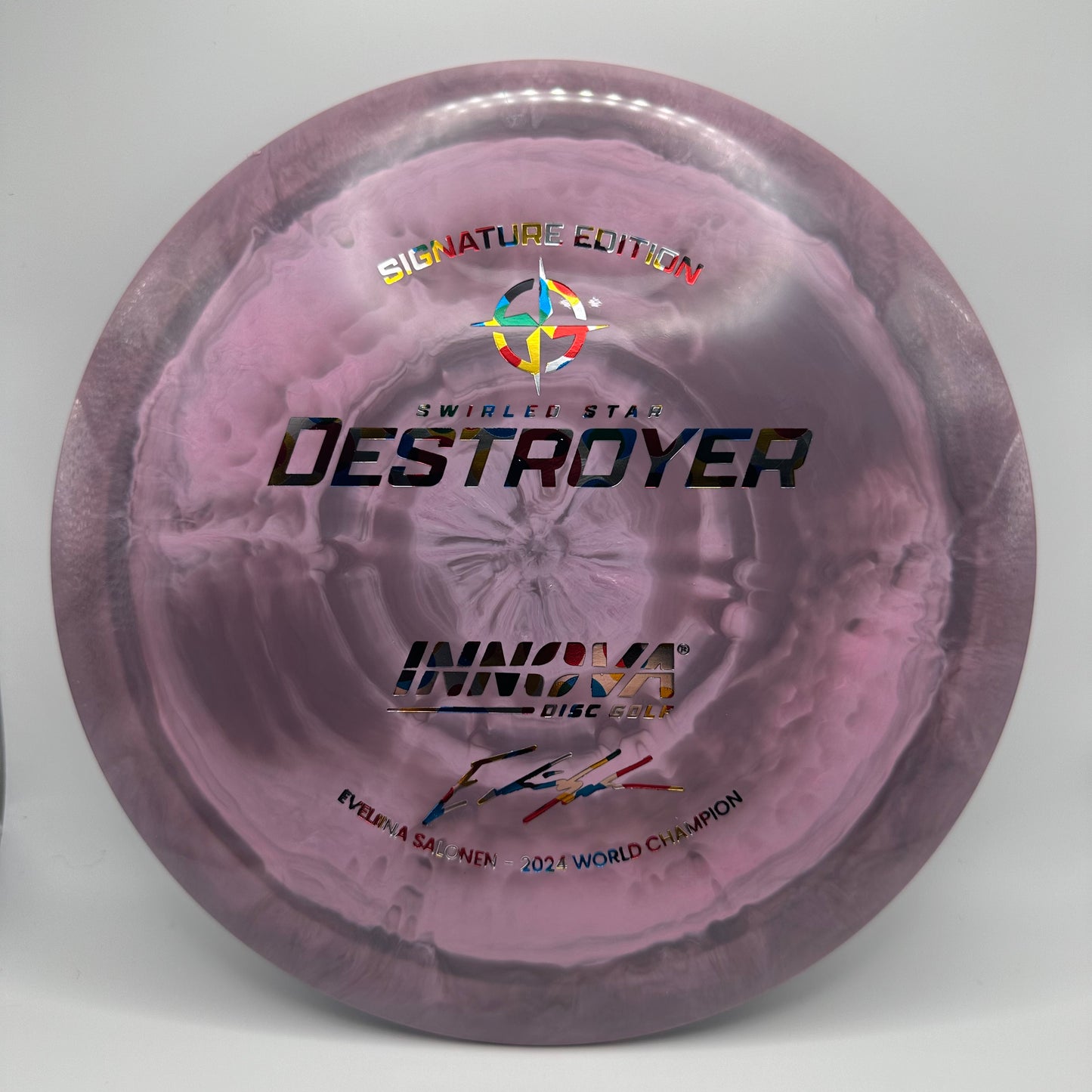 Innova - Destroyer (Swirled Star) Eveliina Salonen 2024 World Champion Signature Edition