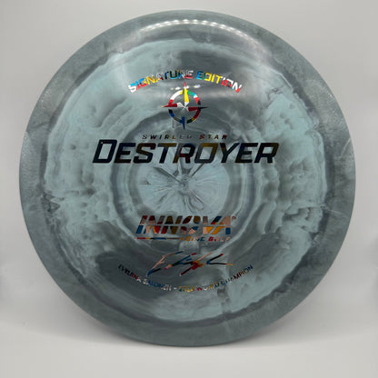 Innova - Destroyer (Swirled Star) Eveliina Salonen 2024 World Champion Signature Edition
