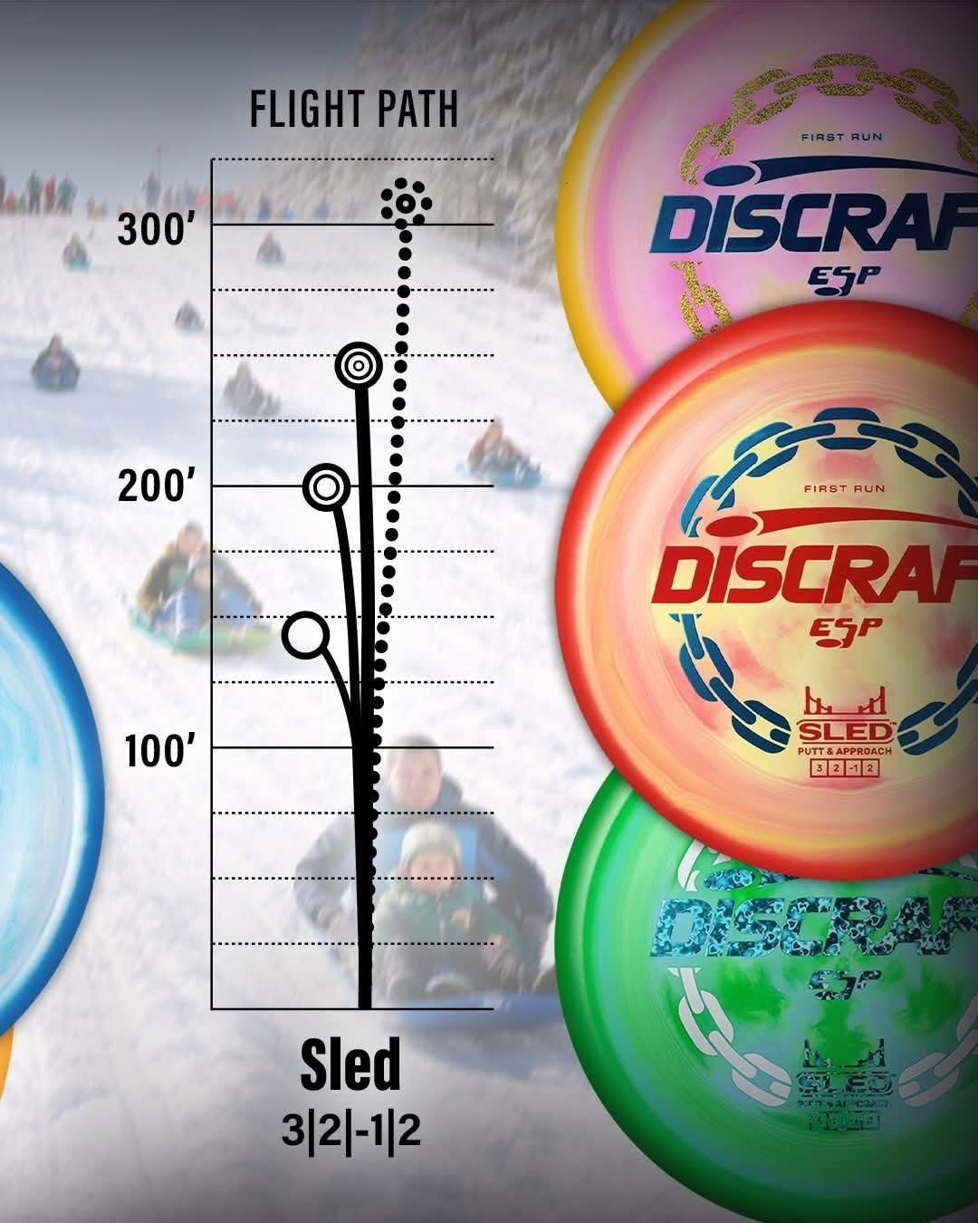 Discraft - Sled (ESP Swirl) First Run