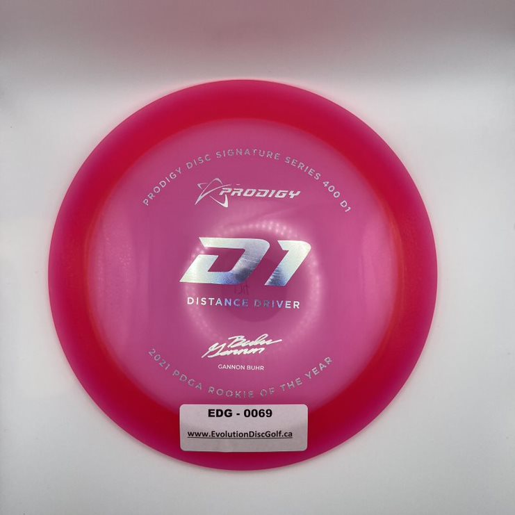 Prodigy - D1 Distance Driver - Gannon Buhr 2022 Signature Series 400