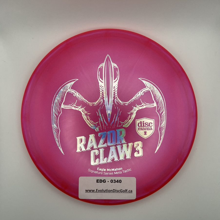 Discmania - Razor Claw 3 - Eagle McMahon Signature Series Meta Tactic