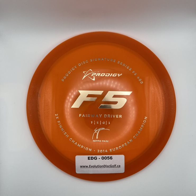 Prodigy - F5 Fairway Driver - Seppo Paju 2022 Signature Series 400