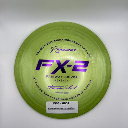 Prodigy - FX-2 Fairway Driver - Thomas Gilbert 2022 Signature Series 500